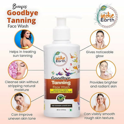 The Indie Earth Goodbye Tanning (Skin Lightening) Facewash