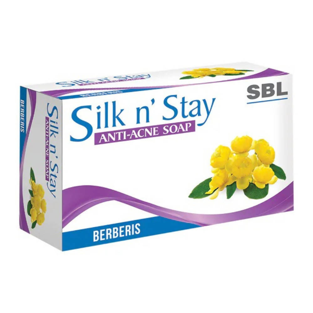 SBL Homeopathy Silk N Stay Anti Acne Berberis Soap TrueCure