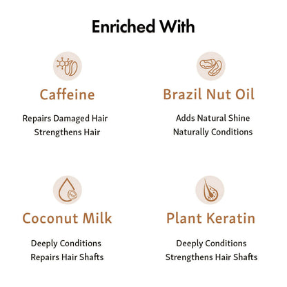 mCaffeine Naked & Raw Latte Coffee Conditioner