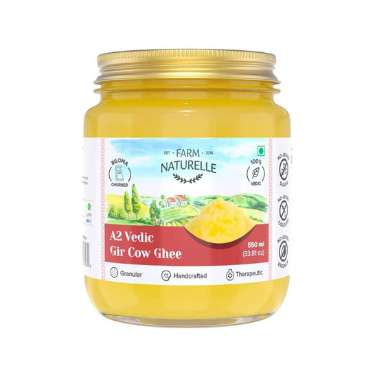 Farm Naturelle A2 Vedic Gir Cow Ghee, Australia, Canada 