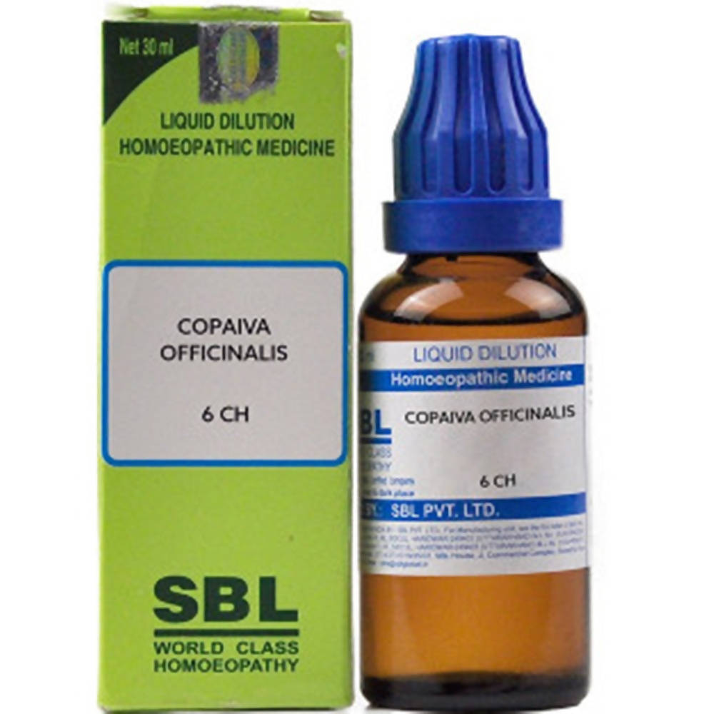 SBL Homeopathy Copaiva Officinalis Dilution