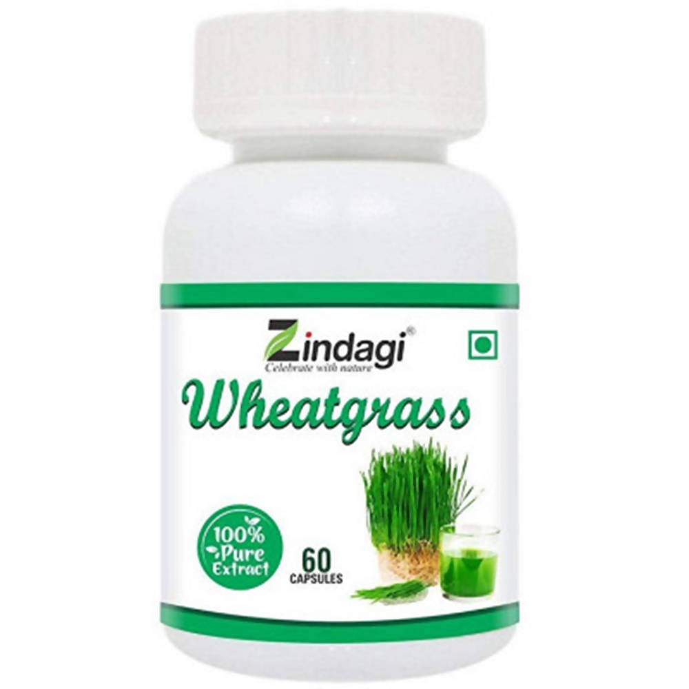 Zindagi Wheatgrass Capsules TrueCure