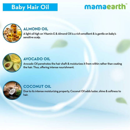 Mamaearth Nourishing Hair Oil For Babies