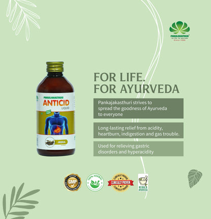 Pankajakasthuri Anticid Liquid Jeera