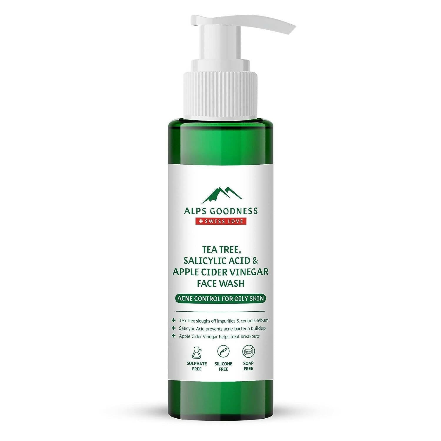 Alps Goodness Tea Tree, Salicylic Acid & Apple Cider Vinegar Face wash 