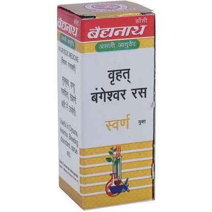 Baidyanath Jhansi Vrihat Bangeshwar Ras Tablets With Gold