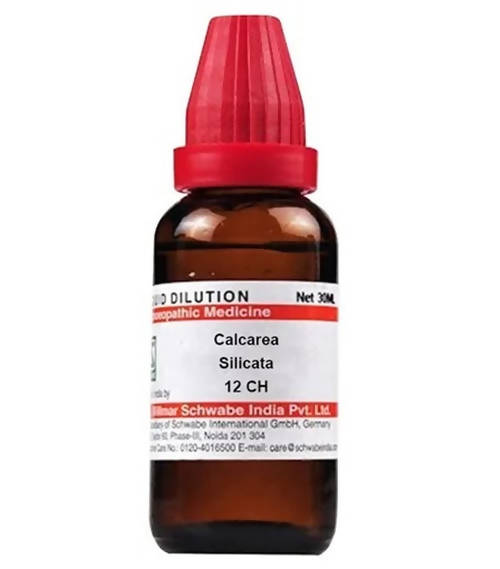 Dr. Willmar Schwabe India Calcarea Silicata Dilution 12 ch