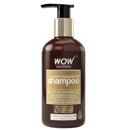 Wow Skin Science Anti-Dandruff Shampoo TCC 