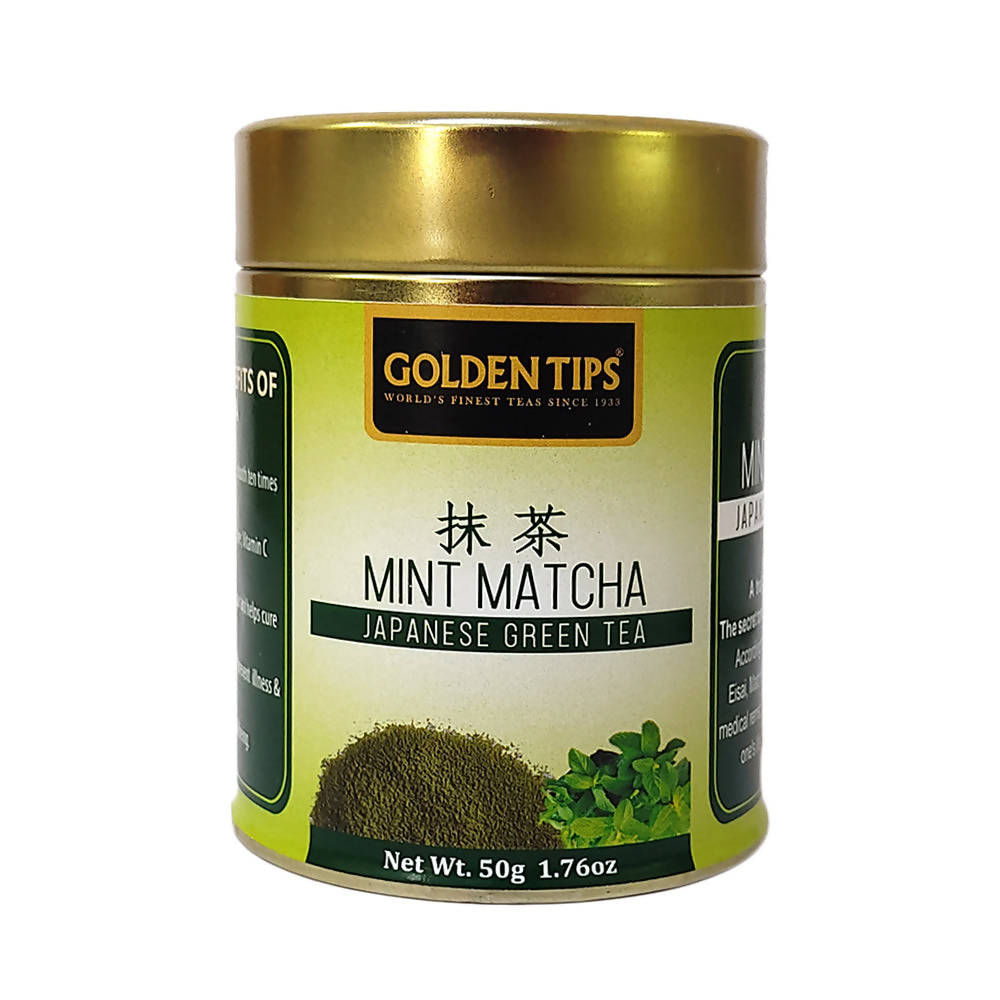 Golden Tips Mint Matcha Japanese Green Tea TrueCure