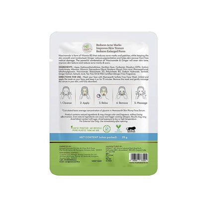 Mamaearth Niacinamide Bamboo Sheet Mask