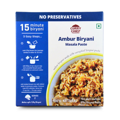 CurryChief Ambur Biryani Paste