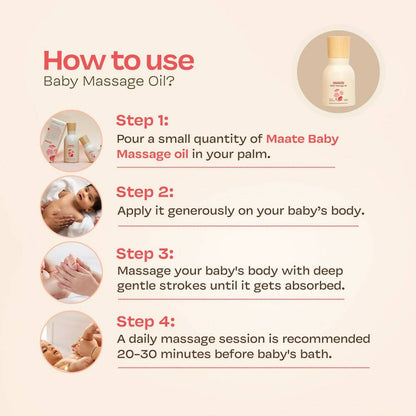 Maate Baby Massage Oil