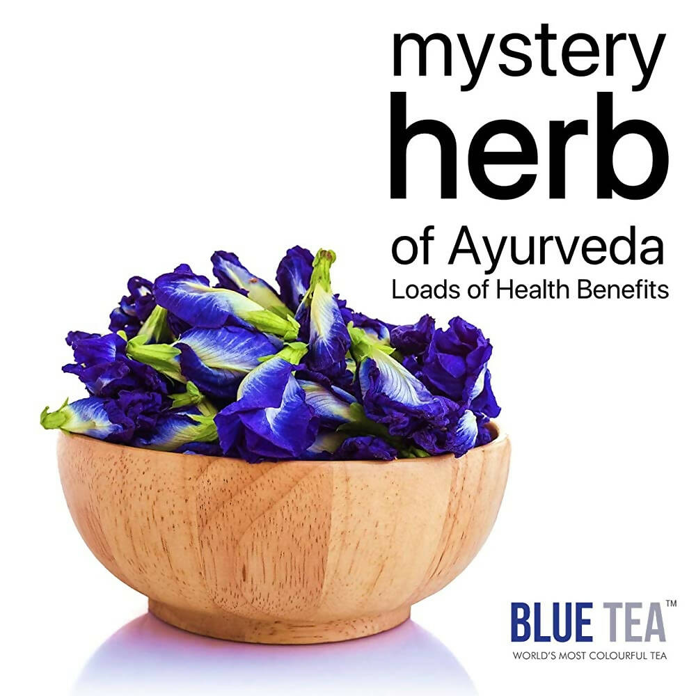 Blue Tea Butterfly Pea Ginger Herbal Tea Bags