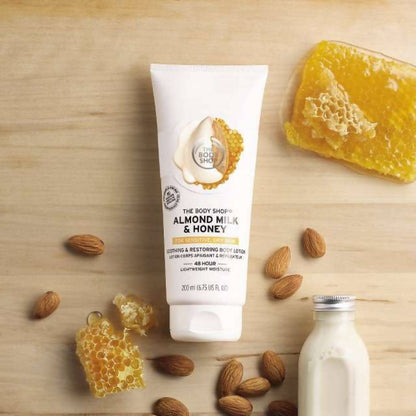 The Body Shop Almond Milk & Honey Soothing & Restoring Body Lotion