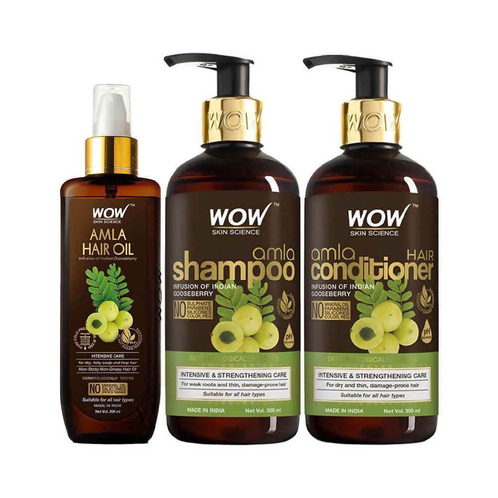 Wow Skin Science Amla Shampoo - Drmedicart