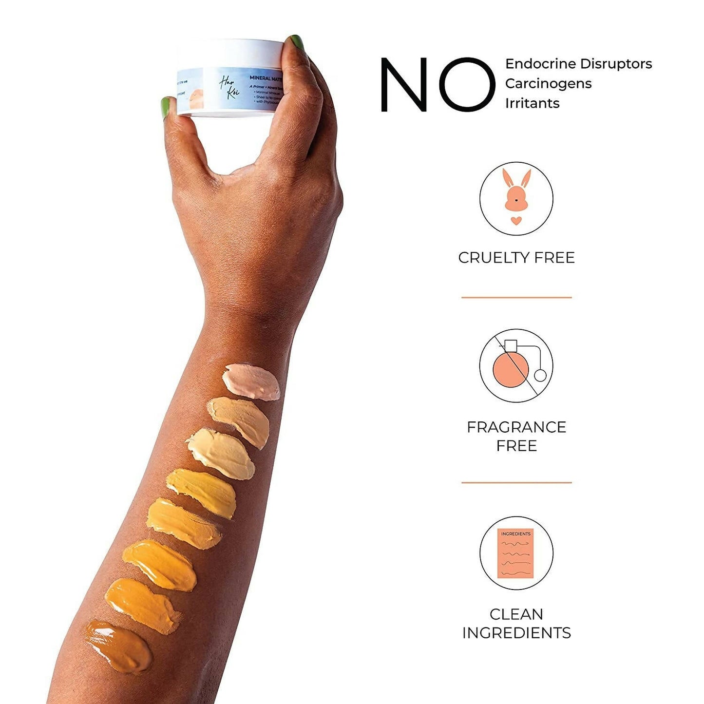 The Harkoi Mineral Matte Sunscreen - SPF 35 - Shade #6