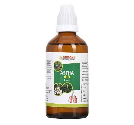 Bakson's Homeopathy Astha Aid Drops