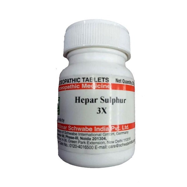 Dr. Willmar Schwabe India Hepar Sulphur Trituration Tablet