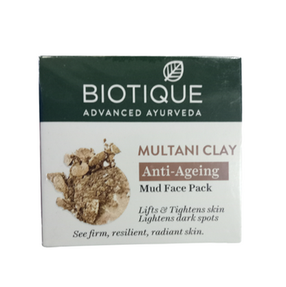 Biotique Advanced Ayurveda Bio Mud Youthful Firming and Revitalizing Face Pack TrueCure