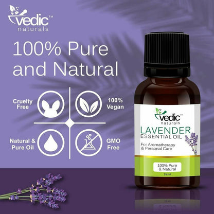 Vedic Naturals Lavender Essential Oil