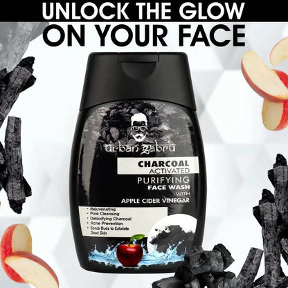 Urbangabru Activated Charcoal Face Wash for Men