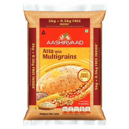 Aashirvaad Atta with Multigrains 