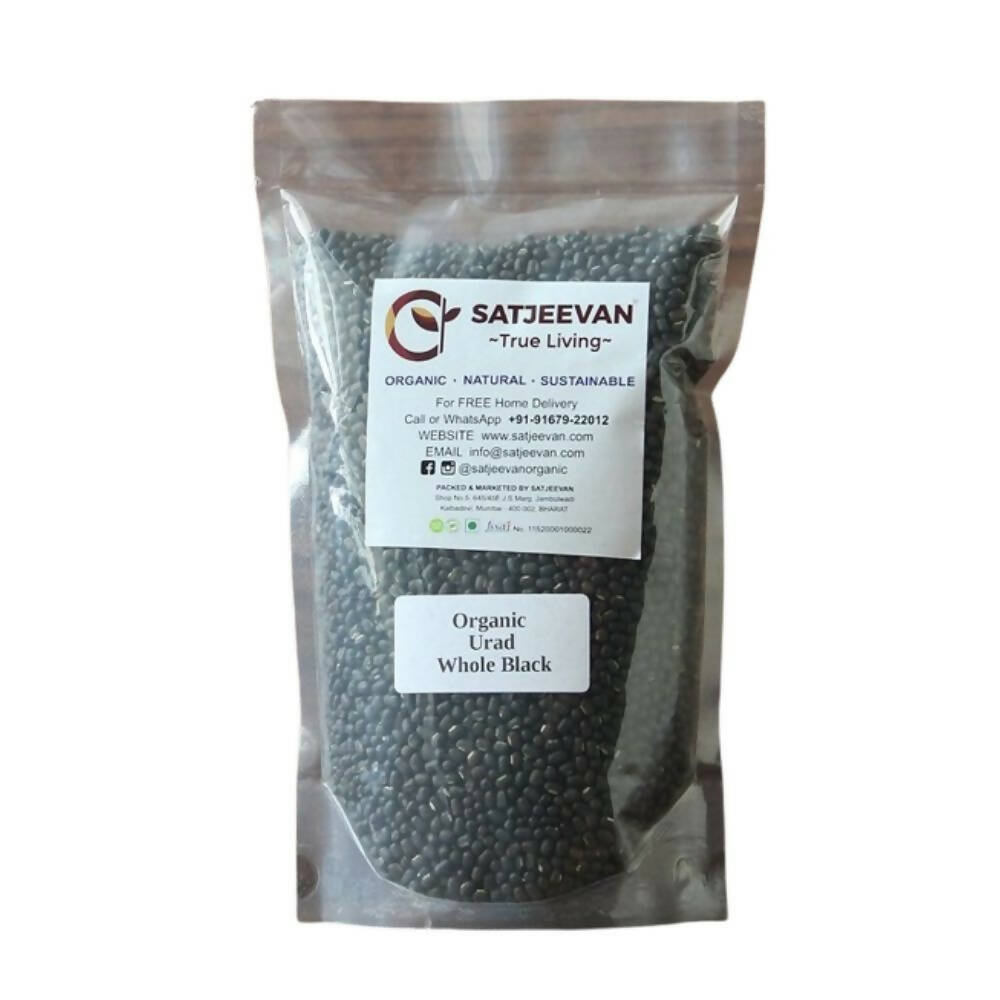 Satjeevan Organic Urad Whole Black