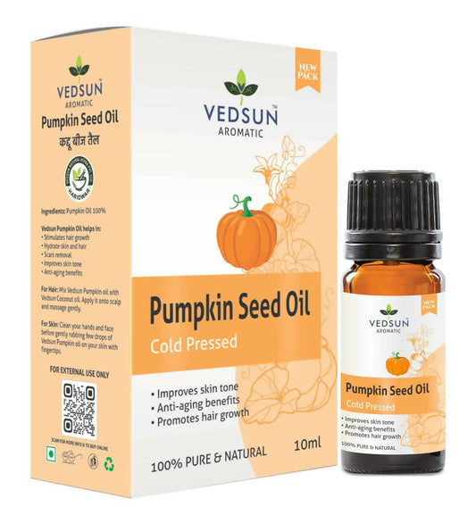 Vedsun Naturals Pumpkin Oil Pure & Organic for Skin and Fragrance 