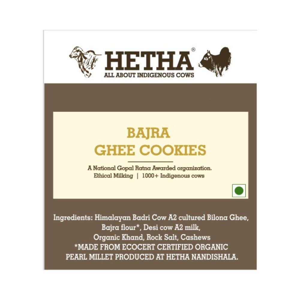 Hetha Bajra Ghee Cookies