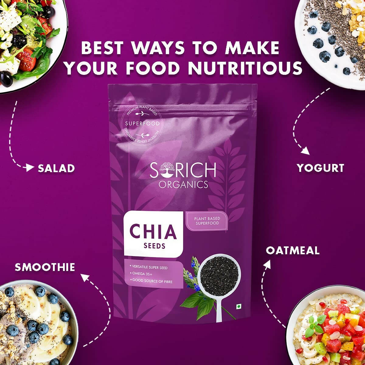 Sorich Organics Raw Chia Seeds