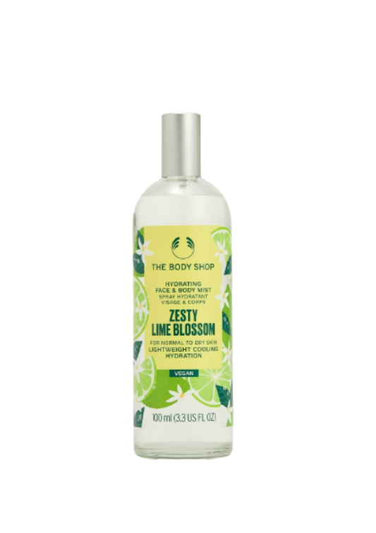 The Body Shop Zesty Lime Blossom Hydrating Face & Body Mist 