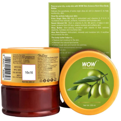 Wow Skin Science Rich Olive Body Butter - Drmedicart