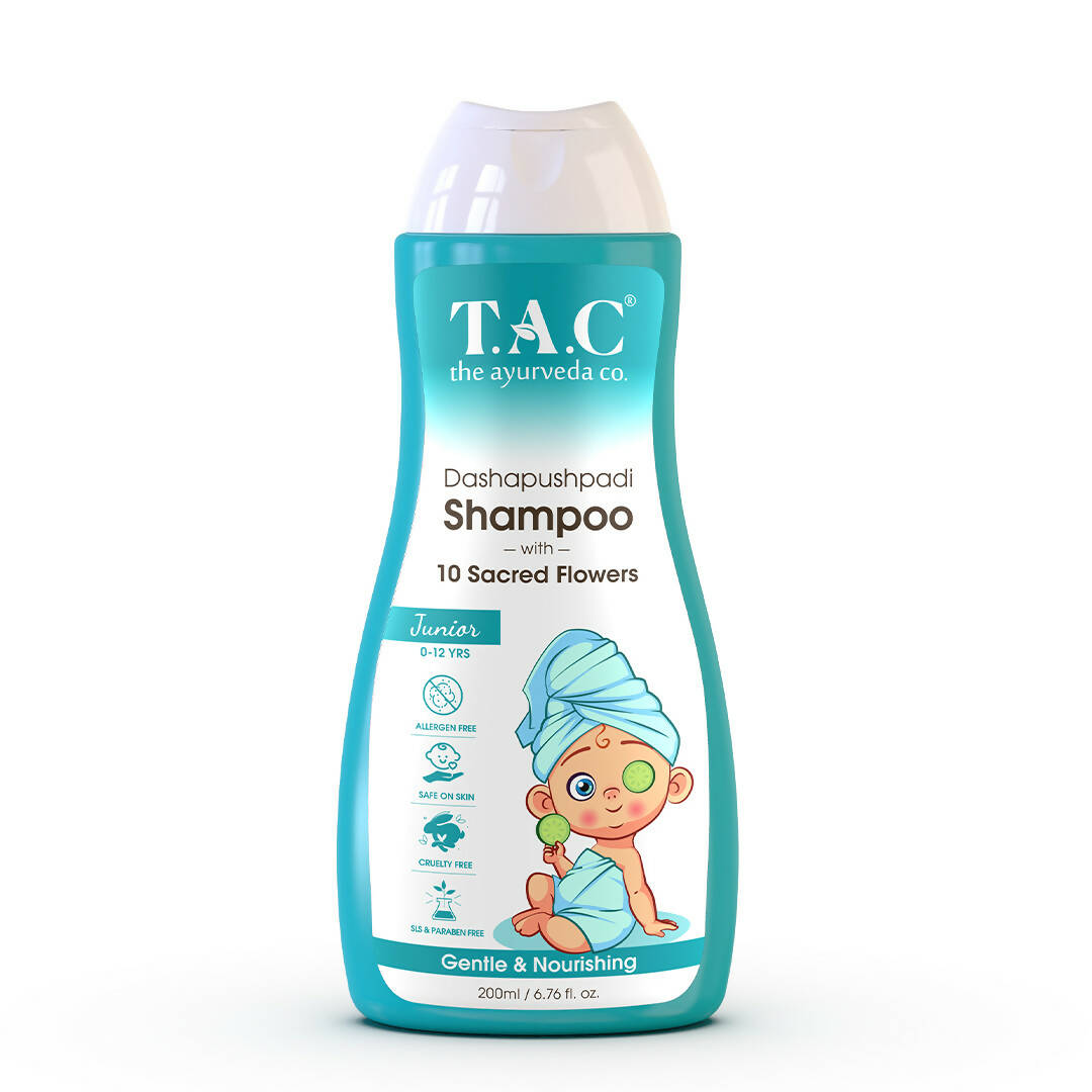 TAC The Ayurveda Co. Dashapushpadi Ayurvedic Baby Shampoo For Hair Wash, Hair Growth, Australia, Canada 