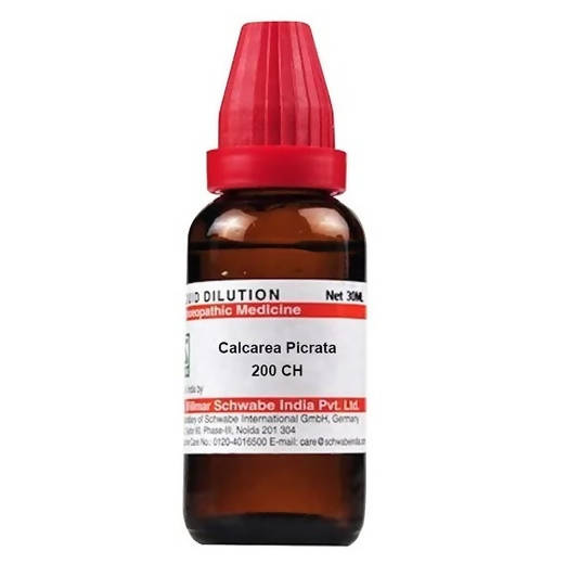 Dr. Willmar Schwabe India Calcarea Picrata Dilution 200 ch