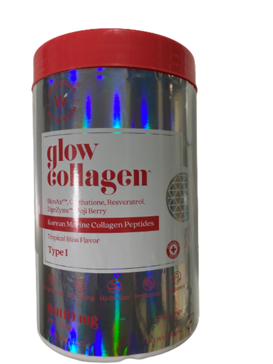 Wellbeing Nutrition Glow Korean Marine Collagen Peptides-Tropical Bliss Flavor TrueCure