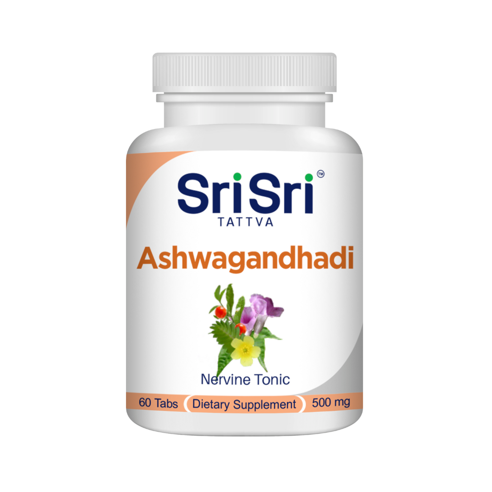 Sri Sri Tattva USA Ashwagandhadi Tablets  