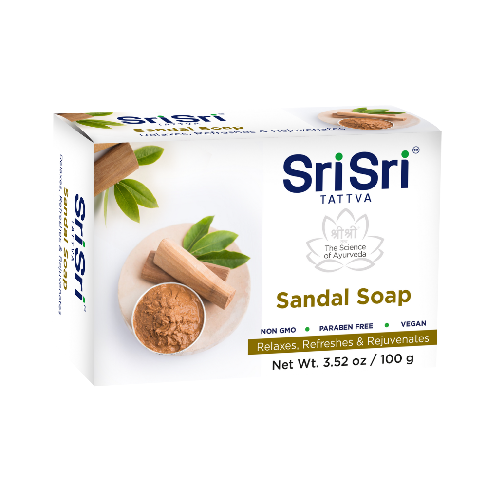 Sri Sri Tattva USA Sandal Soap TrueCure