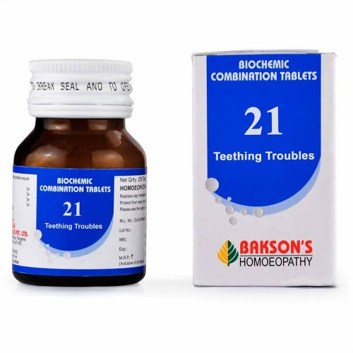 Buy Bakson's natural remedy  Biochemic Combination 21 formulas s Online in USA from Chaijava. Fast shipping available.