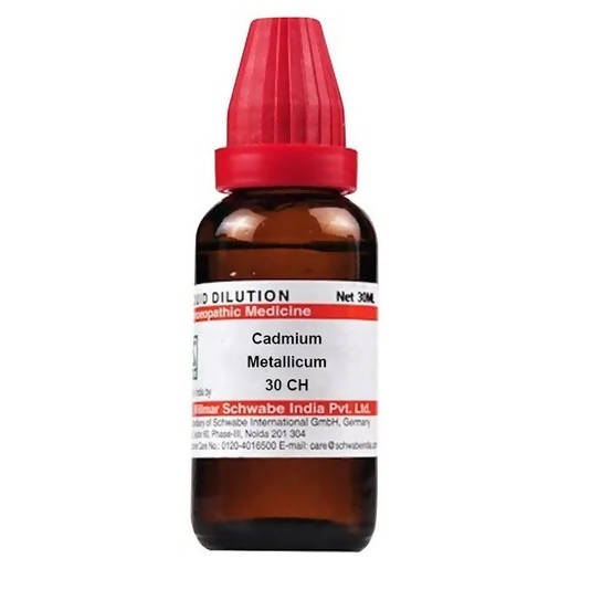 Dr. Willmar Schwabe India Cadmium Metallicum Dilution 30 ch