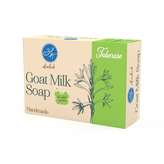 Aadvik Goat Milk Soap Tuberose 