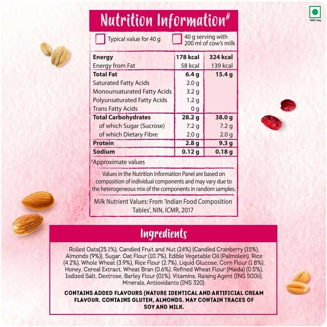 Kellogg's Crunchy Granola Almonds & Cranberries