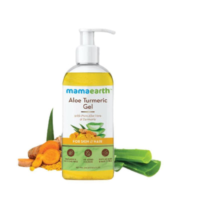 Mamaearth Aloe Turmeric Gel For Skin & Hair