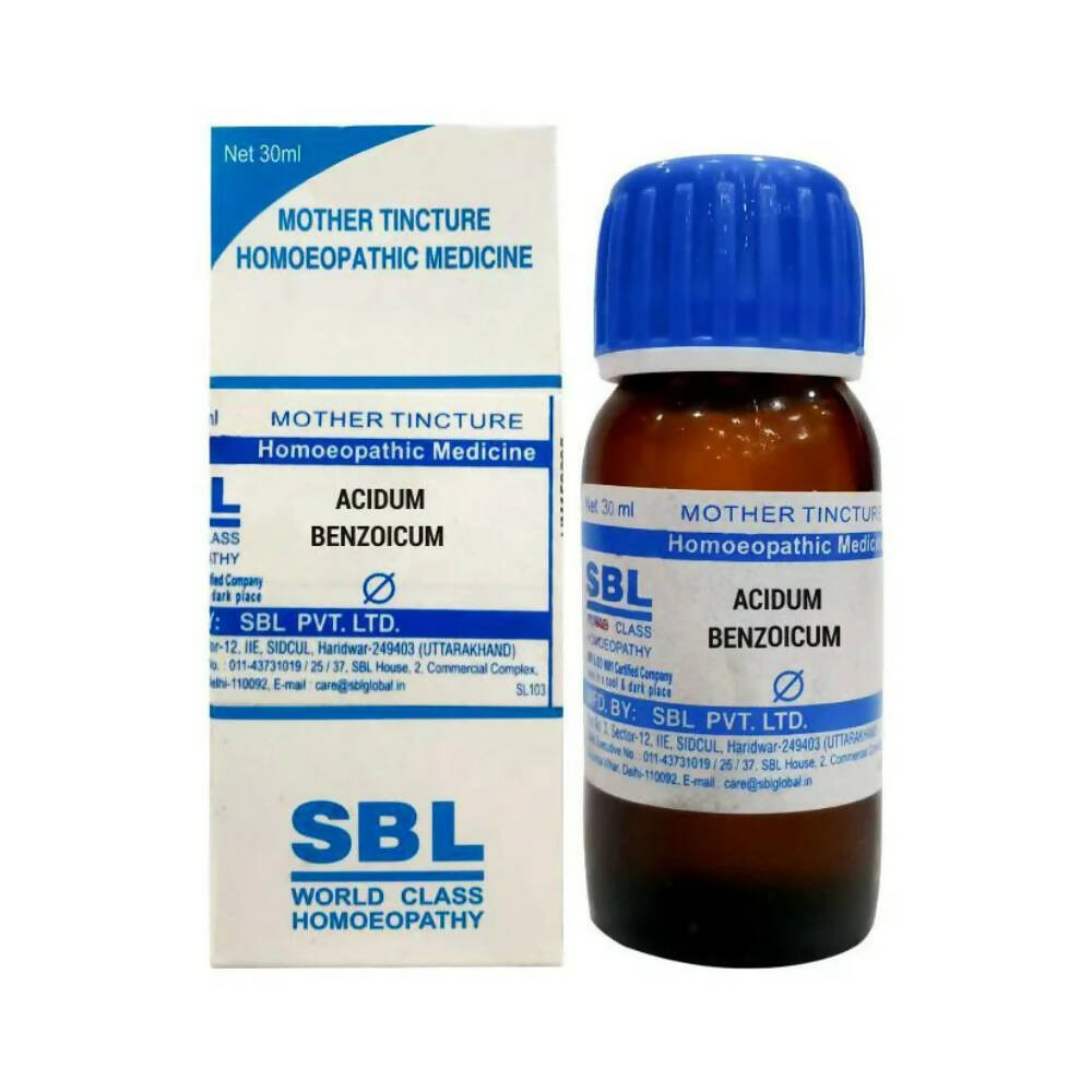 SBL Homeopathy Acidum Benzoicum Mother Tincture Q TrueCure