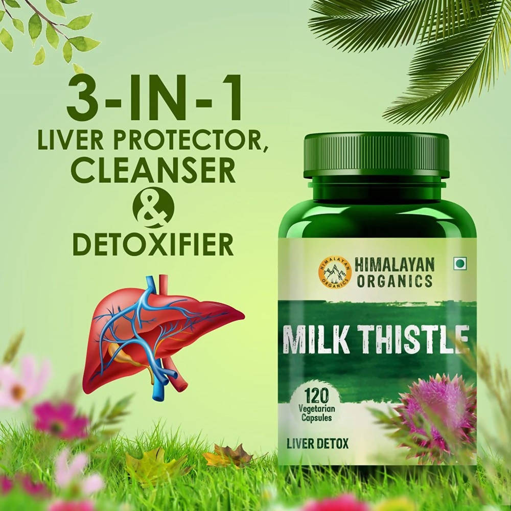 Himalayan Organics Milk Thistle Capsules