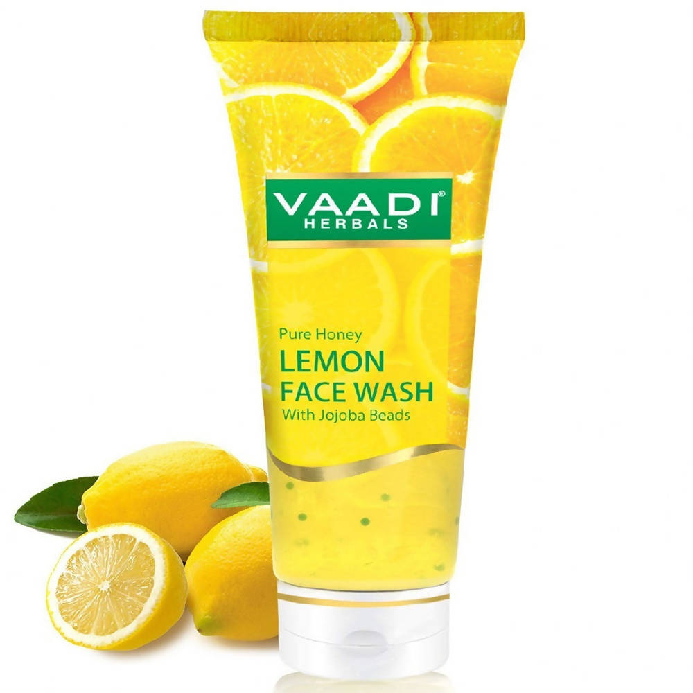 Vaadi Herbals Pure Honey Lemon Face Wash With Jojoba Beads