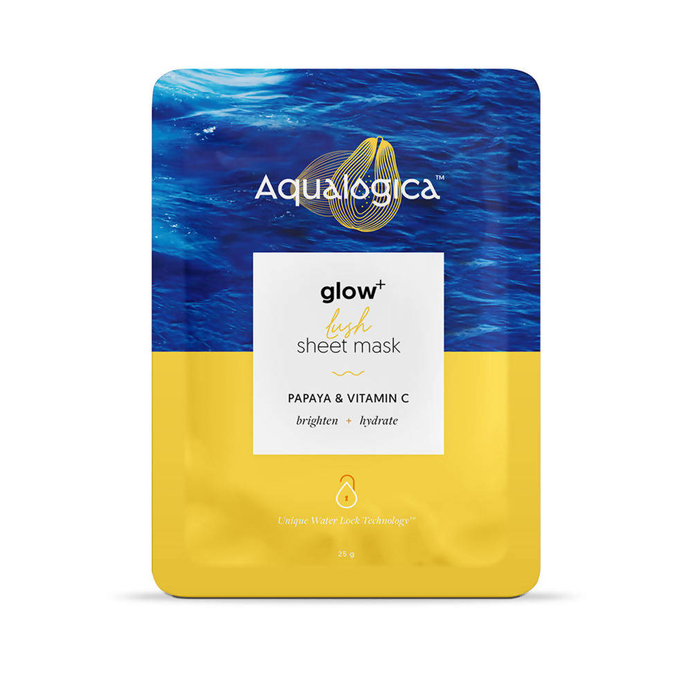 Aqualogica Glow+ Lush Sheet Mask TrueCure