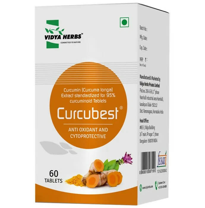 Vidya Herbs Curcubest Tablet TrueCure