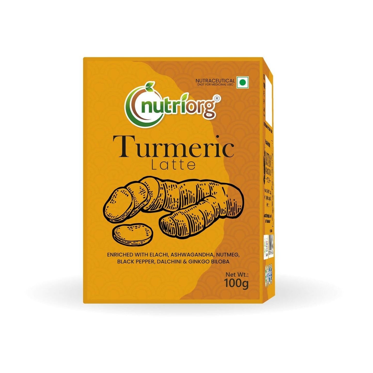 Nutriorg Certified Organic Turmeric Latte  