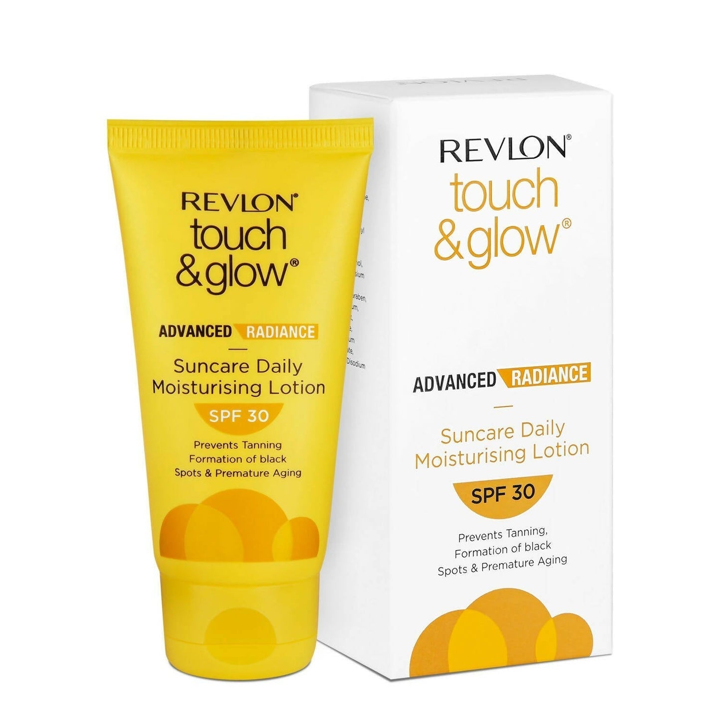 Revlon Touch & Glow Advanced Radiance Sun Care Daily Moisturizing Lotion SPF 30 