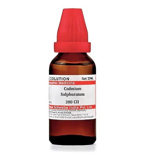 Dr. Willmar Schwabe India Cadmium Sulphuratum Dilution 200 ch